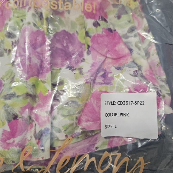 NWT For Love & Lemons Paulina mini dress in a pink floral print Large - Picture 15 of 15